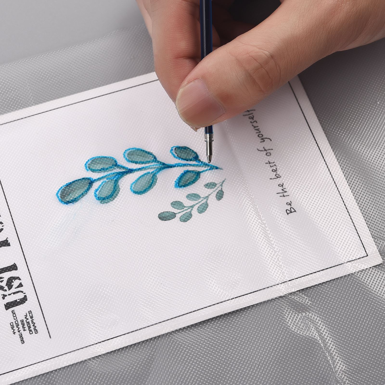 Embroidery Meaning - 4pcs Water Soluble Embroidery Stabilizer Cross