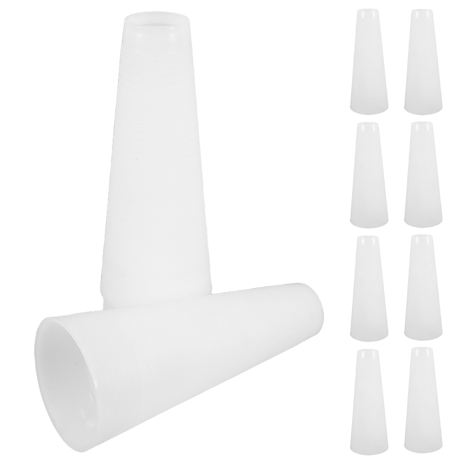 Embroidery Thread Yarn - 10Pcs Plastic Yarn Cones Tapered Thread