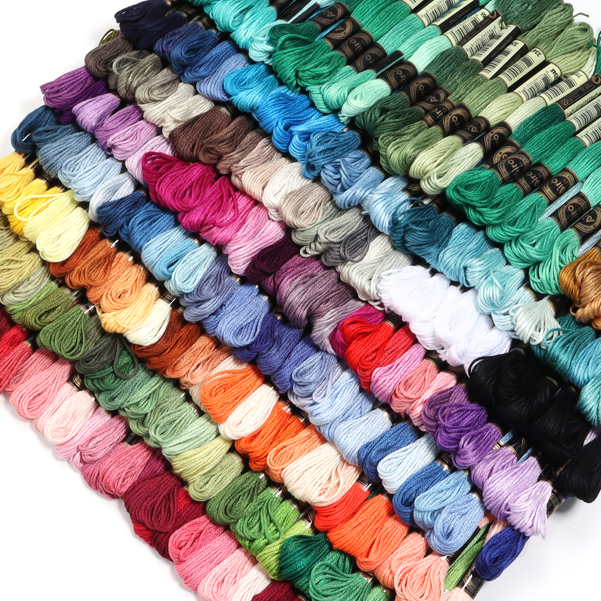 Embroidery Machine - 6Pcs/Lot Multicolor Polyester Embroidery Thread Cross