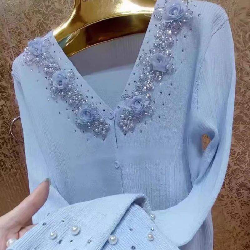 Embroidery Thread Yarn - Luxury Design Spring Summer Soft Short