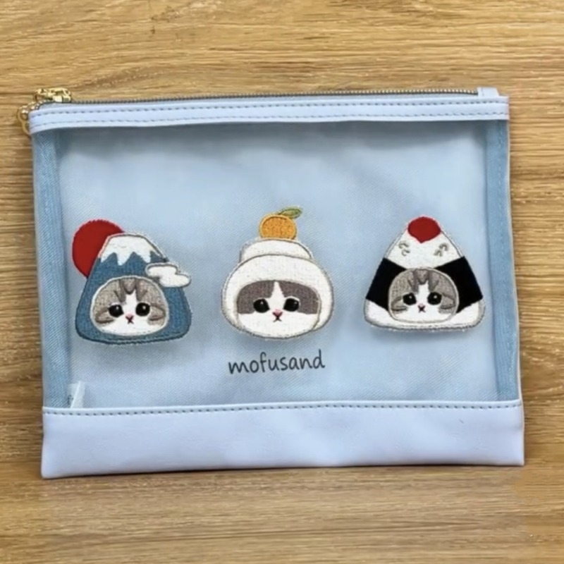 Embroidery Bag - Mofusand Cute Cartoon Embroidery Storage Bag