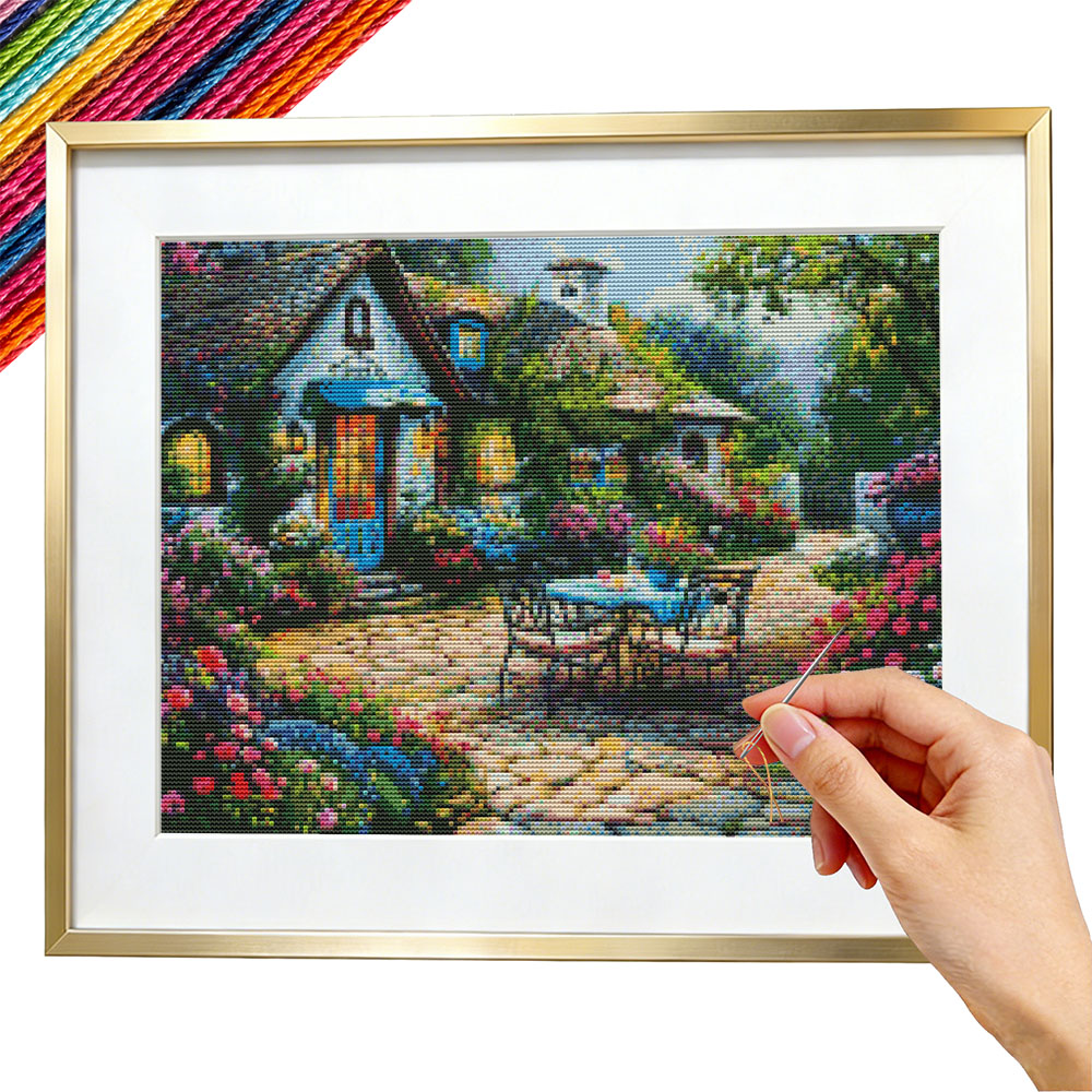 Garden Cross Stitch Kits Embro – обзор и цена Embroidery Guide Paper