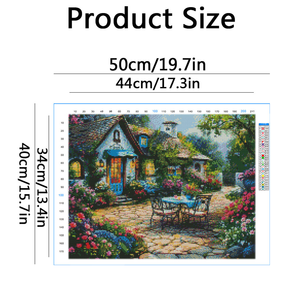 Garden Cross Stitch Kits Embro – обзор и цена Embroidery Guide Paper