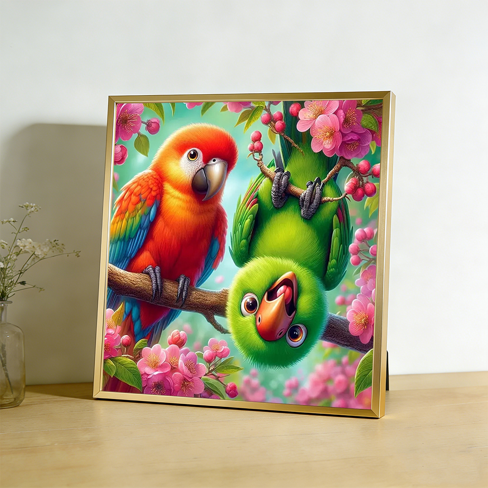 Cross Stitch Patterns Parrot A – обзор и цена Embroidery Guide Paper
