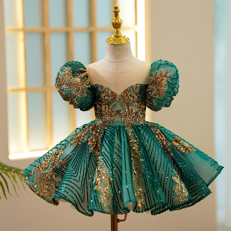 Kids Luxury Party Green Gold D – обзор и цена Embroidery Gold