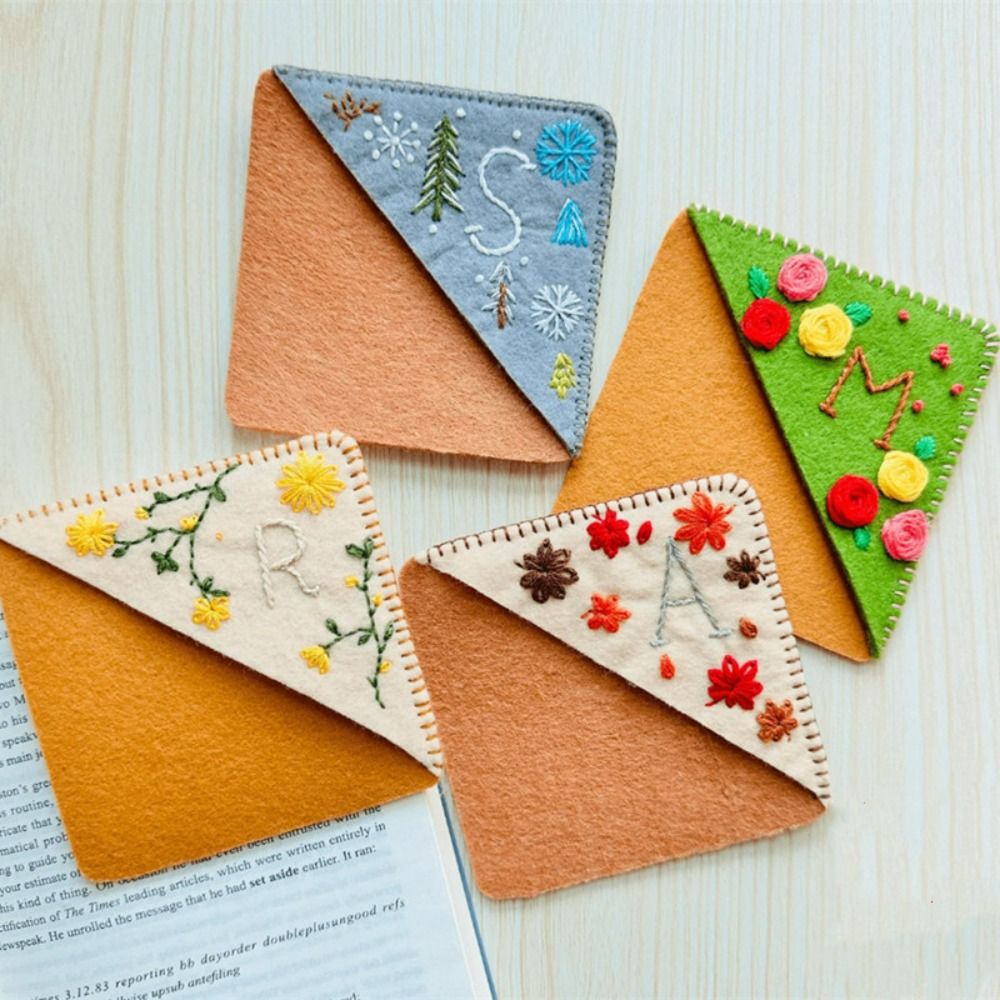 Felt Hand Embroidered Corner B – обзор и цена Embroidery Meaning
