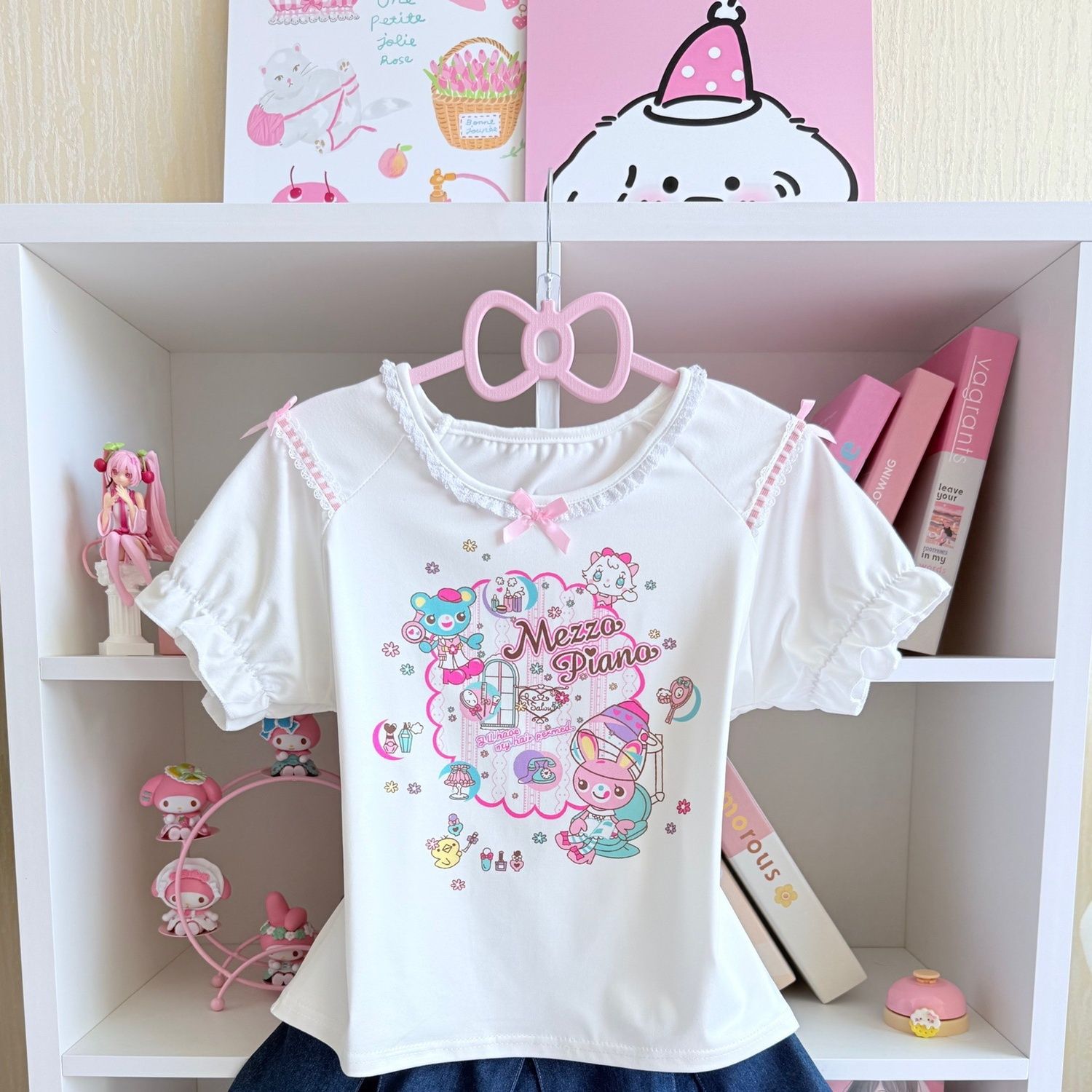 Japanese Sweet Skirt Sets Summ – обзор и цена Embroidery Cotton Shirt