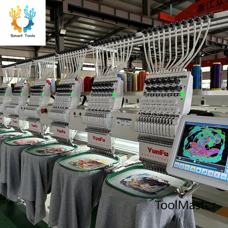 [2026] YUNFU High-Speed 6-Head – обзор и цена Embroidery Machine