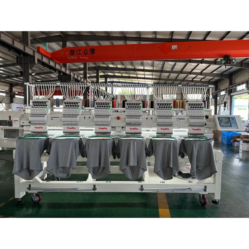 [2026] YUNFU High-Speed 6-Head – обзор и цена Embroidery Machine
