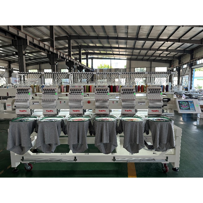 [2026] YUNFU High-Speed 6-Head – обзор и цена Embroidery Machine