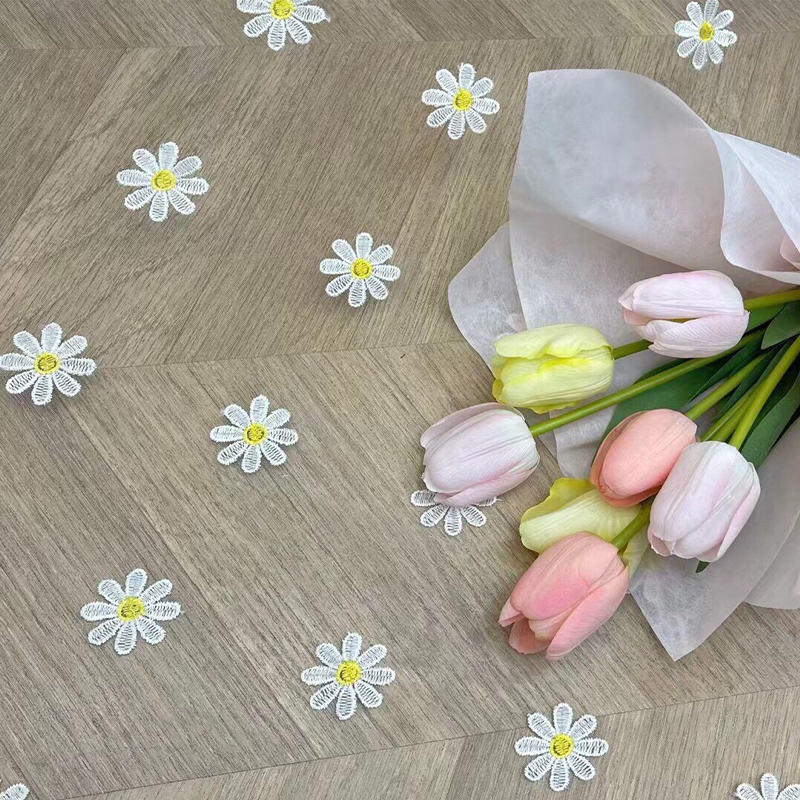 150cm Wide Daisy Embroidery La – обзор и цена Embroidery Veil