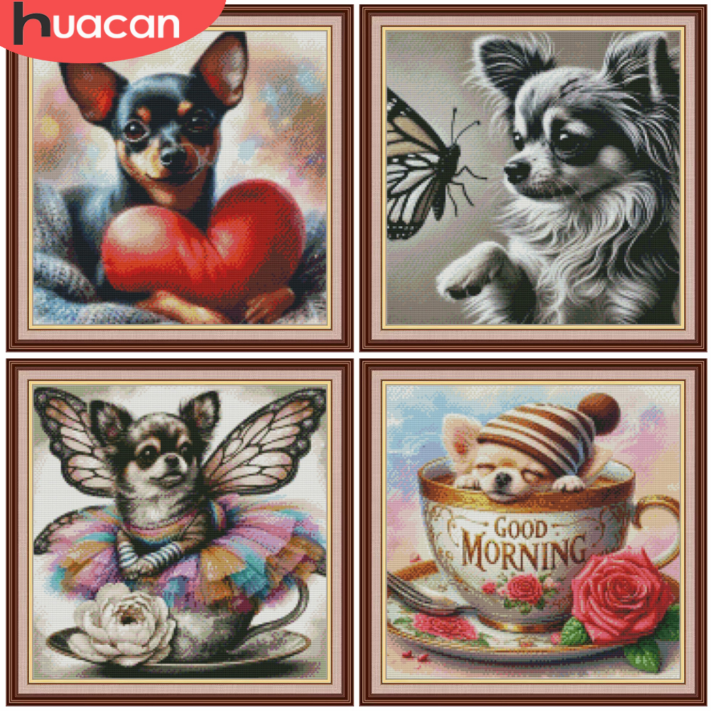 HUACAN 11CT Cross Stitch Kits  – обзор и цена Embroidery Guide Paper