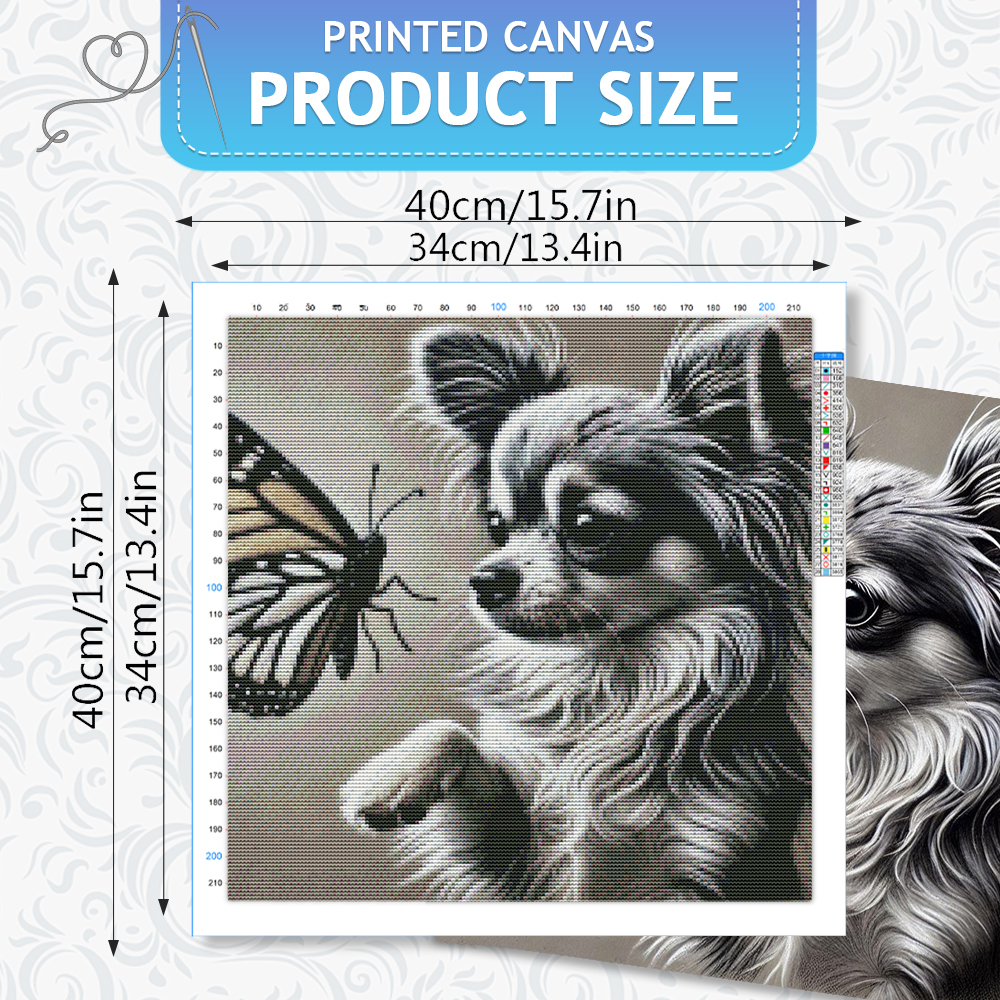 HUACAN 11CT Cross Stitch Kits  – обзор и цена Embroidery Guide Paper