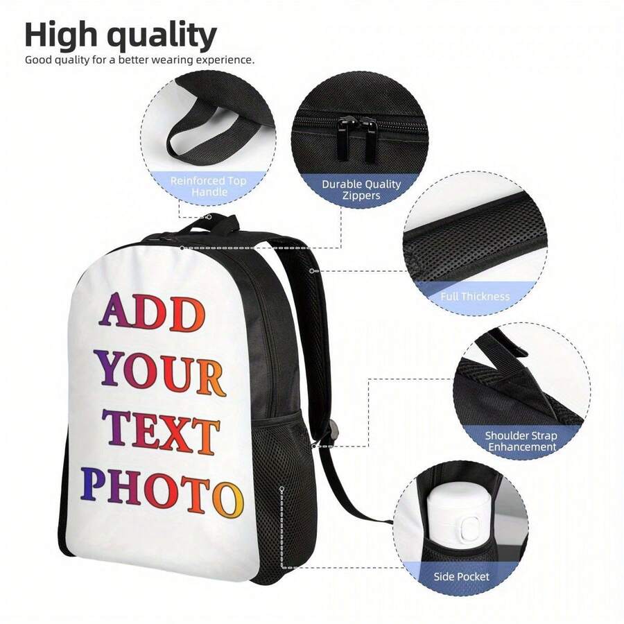 Customizable Photo Backpack Fo – обзор и цена Embroidery Bag