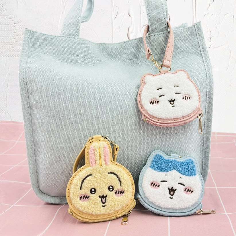 Cute Hachiware Usagi Plush Coi – обзор и цена Embroidery Bag