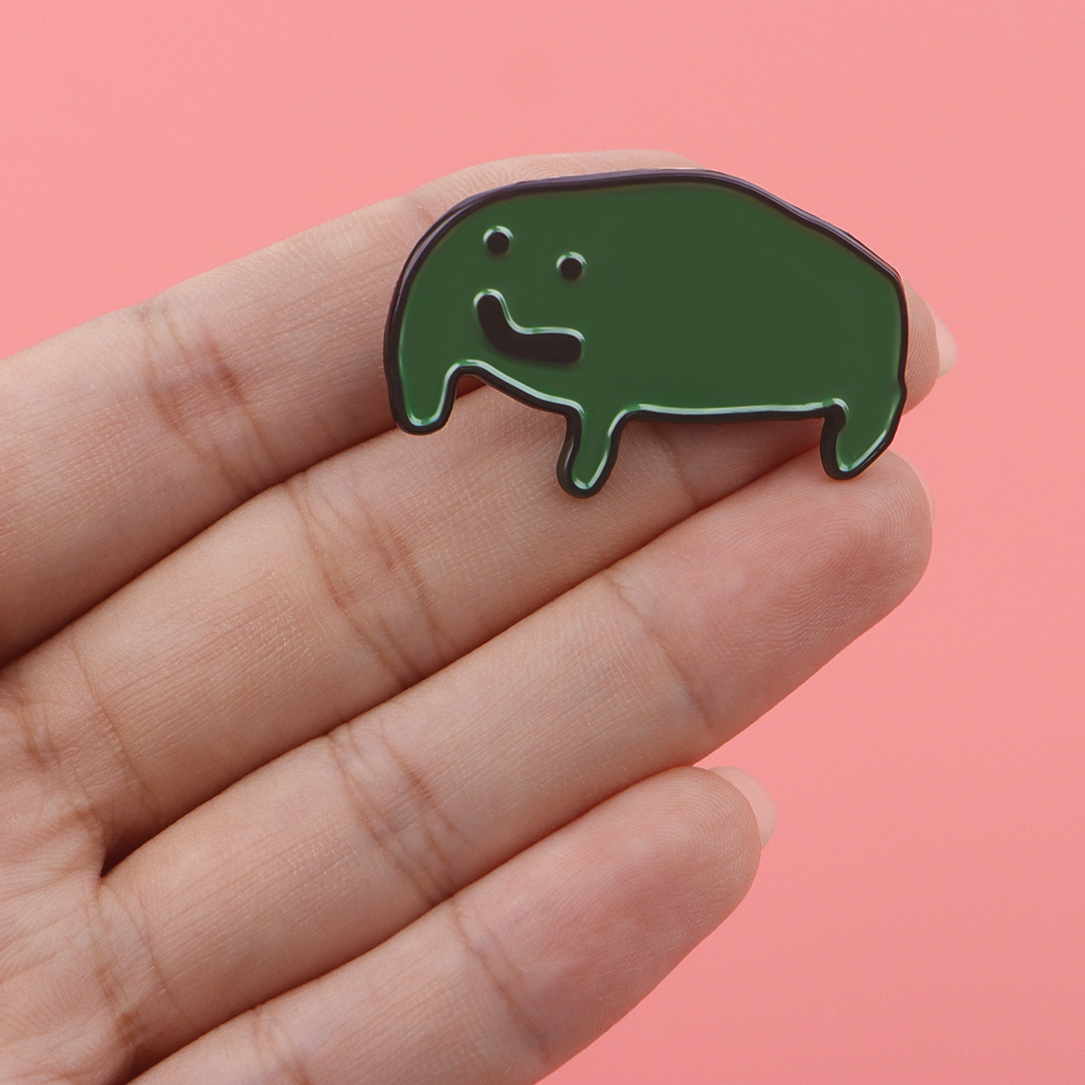 Cartoon Frog Brooch Pin Badge  – обзор и цена Embroidery Tulle