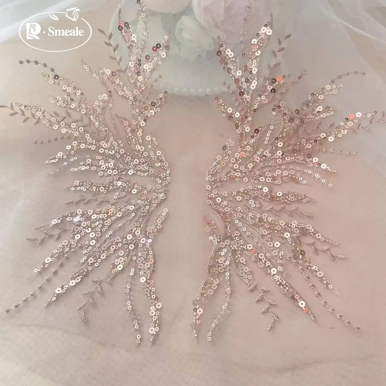 5Pair-2Pair.Rose Gold Sequin T – обзор и цена Embroidery Gold