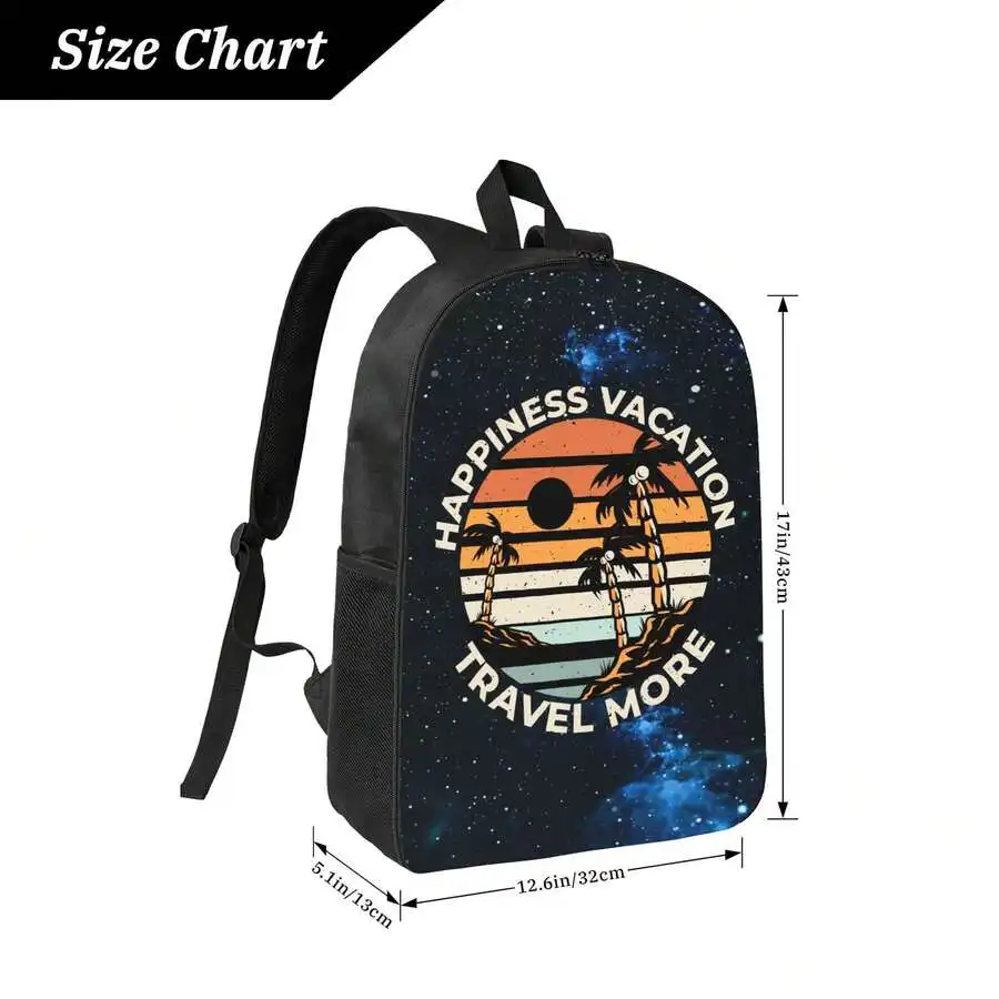 Happiness Vacation Travel More – обзор и цена Embroidery Bag