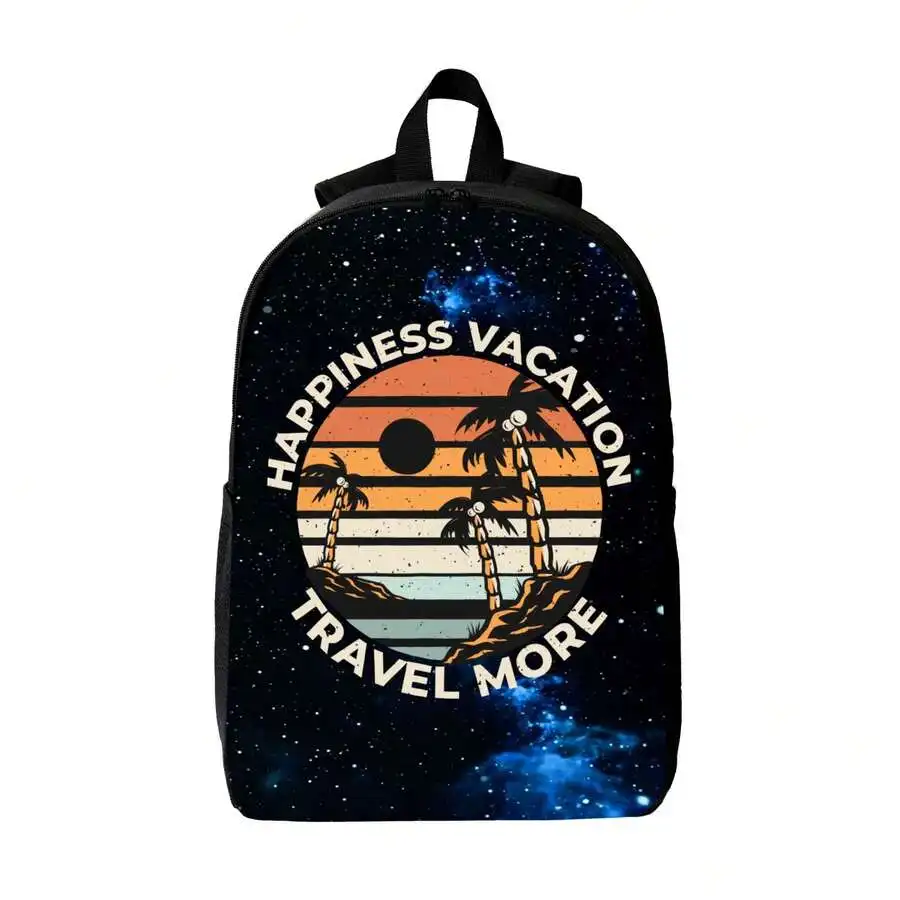 Happiness Vacation Travel More – обзор и цена Embroidery Bag