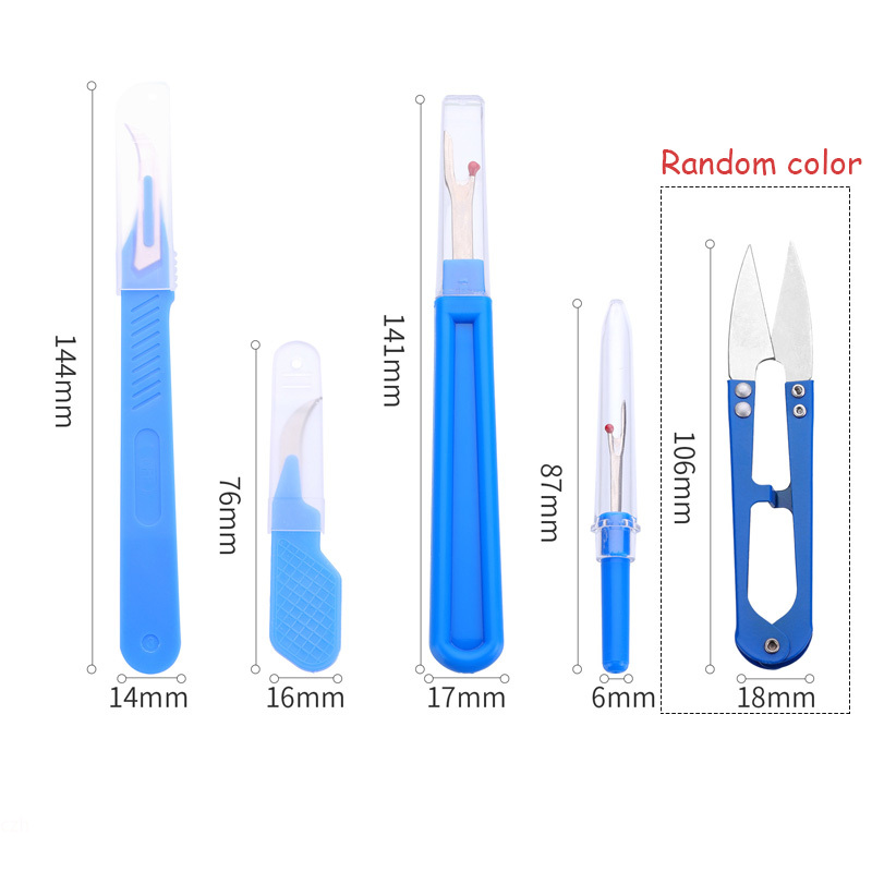 5Pcs Blue Sewing Ripper Kit wi – обзор и цена Embroidery Thread