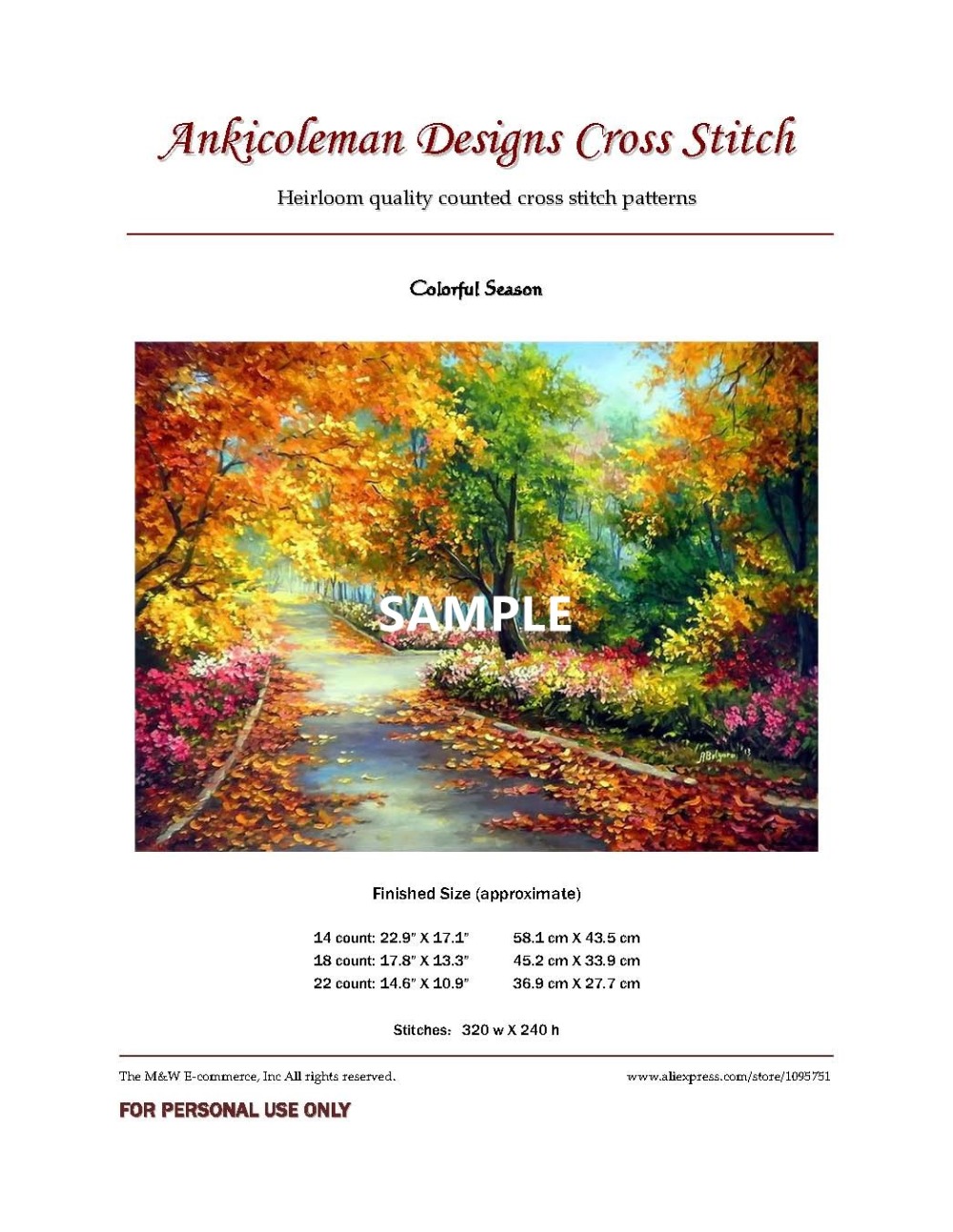 Needlework for embroidery by A – обзор и цена Embroidery Vendor