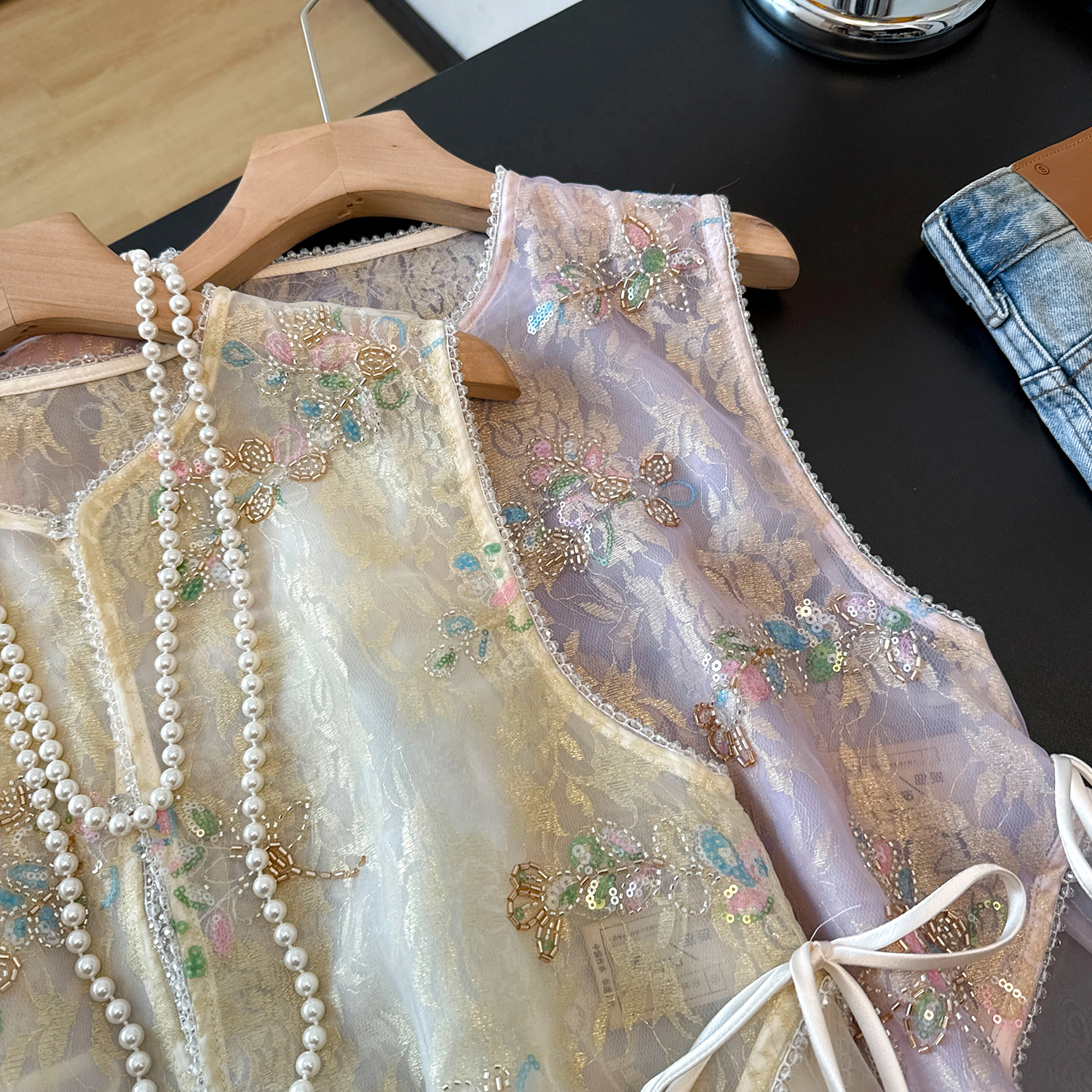 New Chinese Style Heavy Embroi – обзор и цена Embroidery Yellow