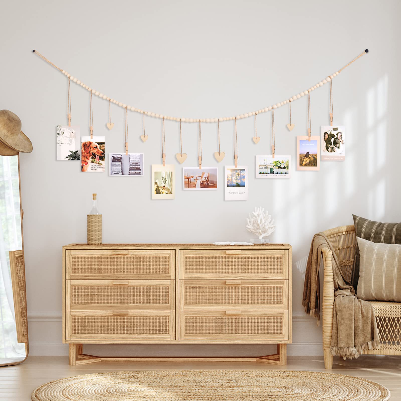 Hanging Photo Display Wall Dec – обзор и цена Frame Display Wood