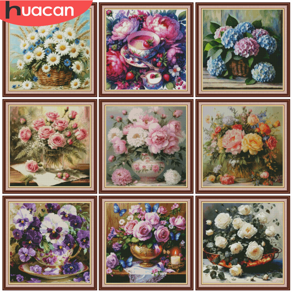HUACAN 11CT Embroidery Sets Ro – обзор и цена Embroidery Guide Paper