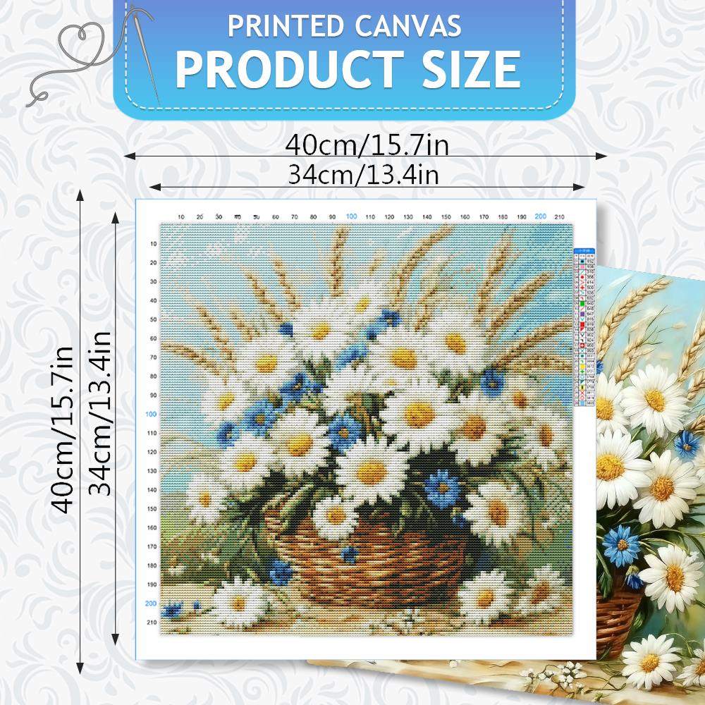 HUACAN 11CT Embroidery Sets Ro – обзор и цена Embroidery Guide Paper