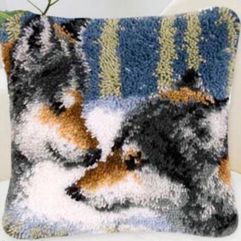 Latch Hook Kit Pillow Embroide – обзор и цена Embroidery Meaning