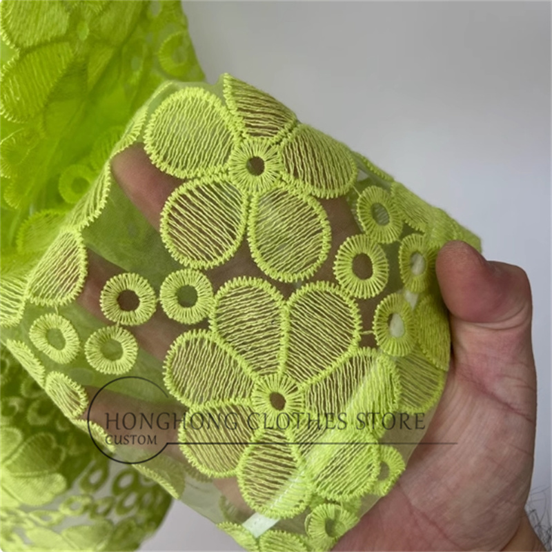 Fluorescent yellow heavy embro – обзор и цена Embroidery Yellow