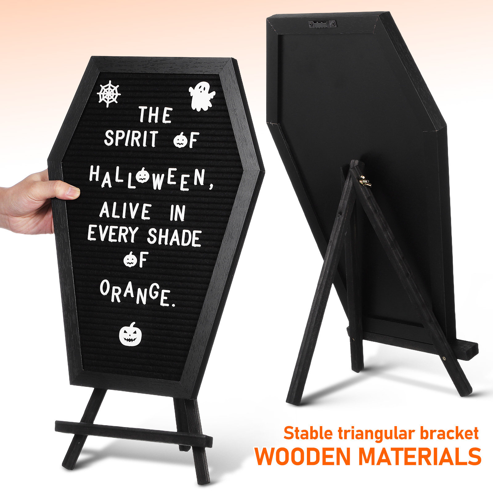 1Set Coffin Decor Halloween Le – обзор и цена Frame Display Wood