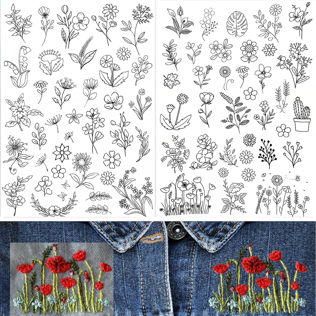 72Pcs Water Soluble Stabilizer – обзор и цена Embroidery Meaning