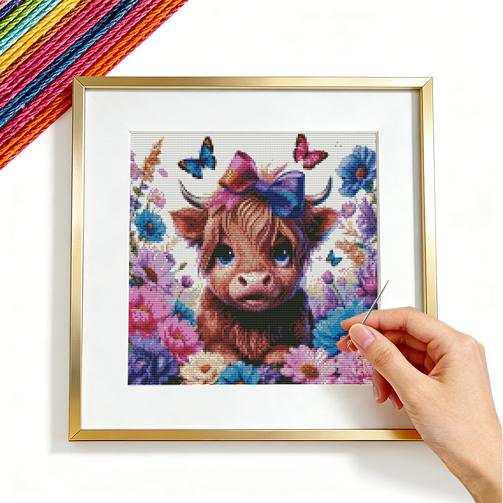 Cross Point Embroidery Kit Cow – обзор и цена Embroidery Guide Paper
