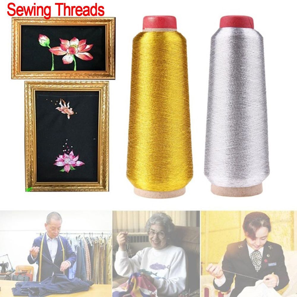 Gold/Silver Embroidery Threads – обзор и цена Embroidery Thread Yarn