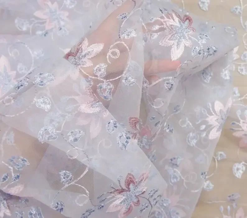 Exquisite flower embroidery La – обзор и цена Embroidery Veil