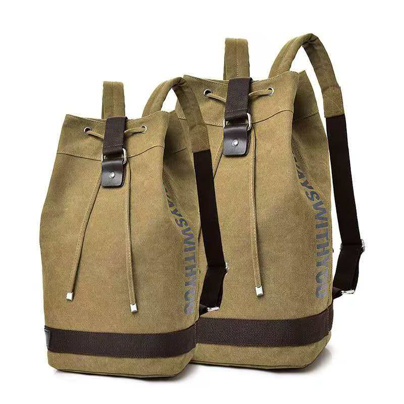 2026 Canvas backpack with dual – обзор и цена Embroidery Bag