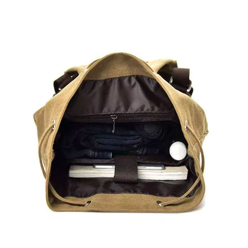 2026 Canvas backpack with dual – обзор и цена Embroidery Bag