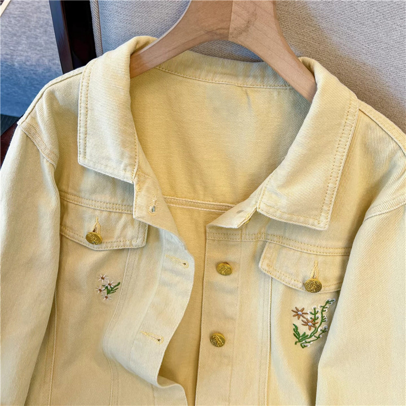 Korean Vintage Flower Embroide – обзор и цена Embroidery Yellow