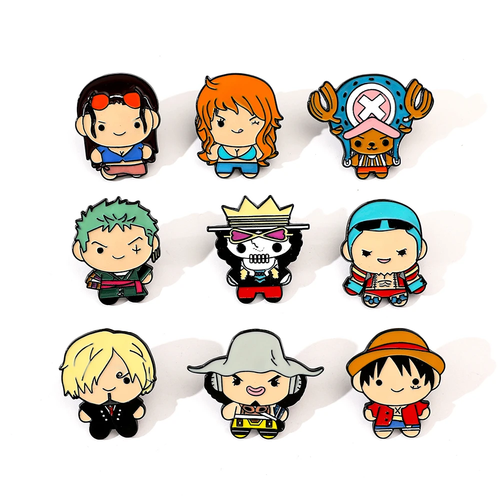 9 Pcs Creative Cartoon Brooch  – обзор и цена Embroidery Tulle