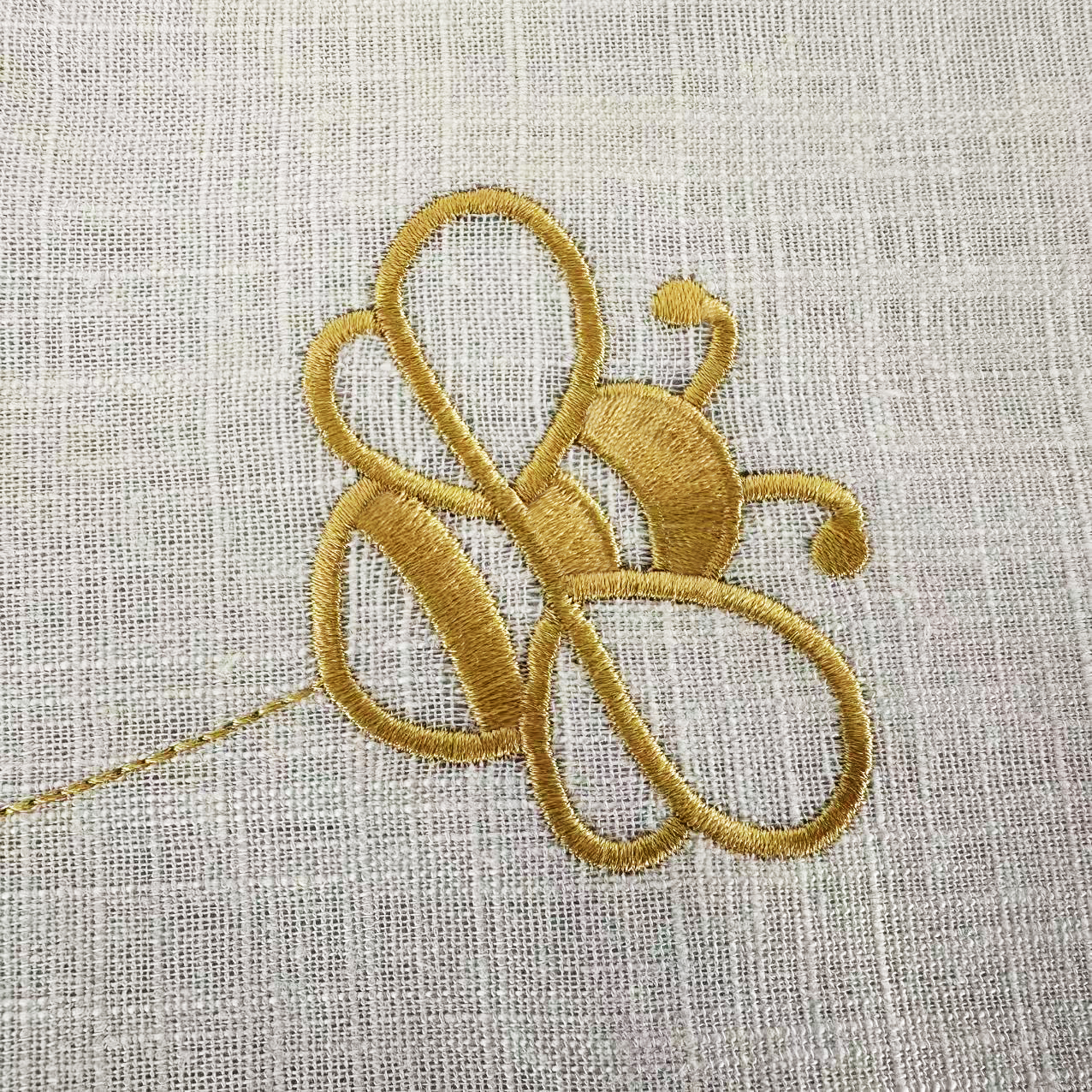 Custom Personalized White Line – обзор и цена Embroidery Yellow