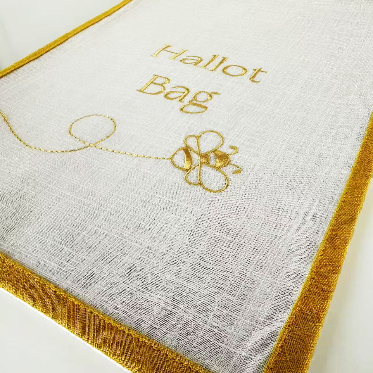 Custom Personalized White Line – обзор и цена Embroidery Yellow
