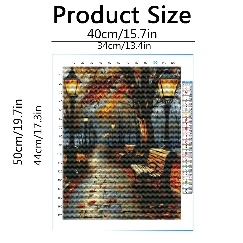 11CT Embroidery Packages Stree – обзор и цена Embroidery Guide Paper