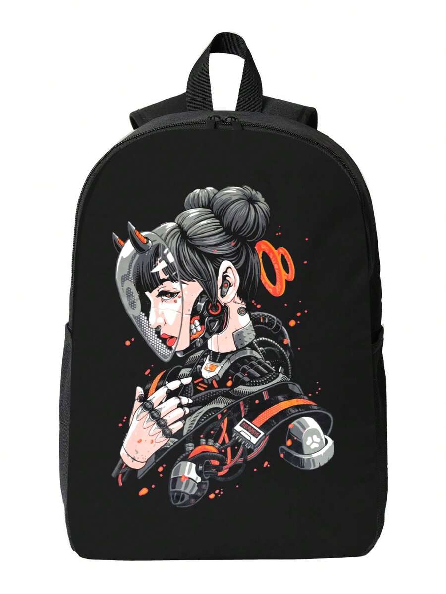 Cyberpunk Cyborg Girl Waterpro – обзор и цена Embroidery Bag