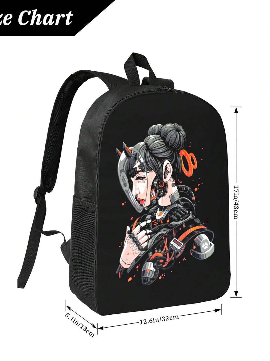 Cyberpunk Cyborg Girl Waterpro – обзор и цена Embroidery Bag