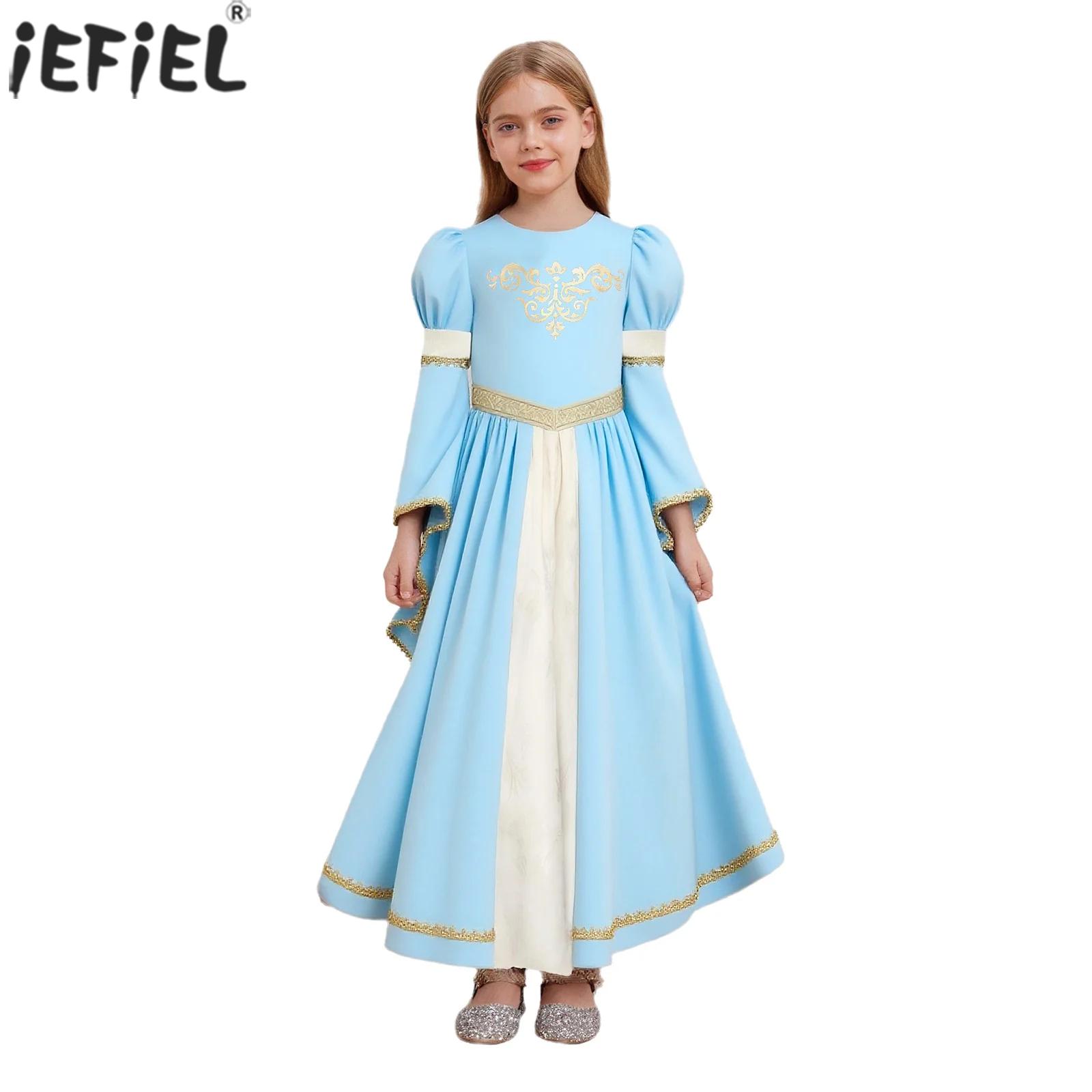 Kid Girls Medieval Princess Co – обзор и цена Embroidery Gold