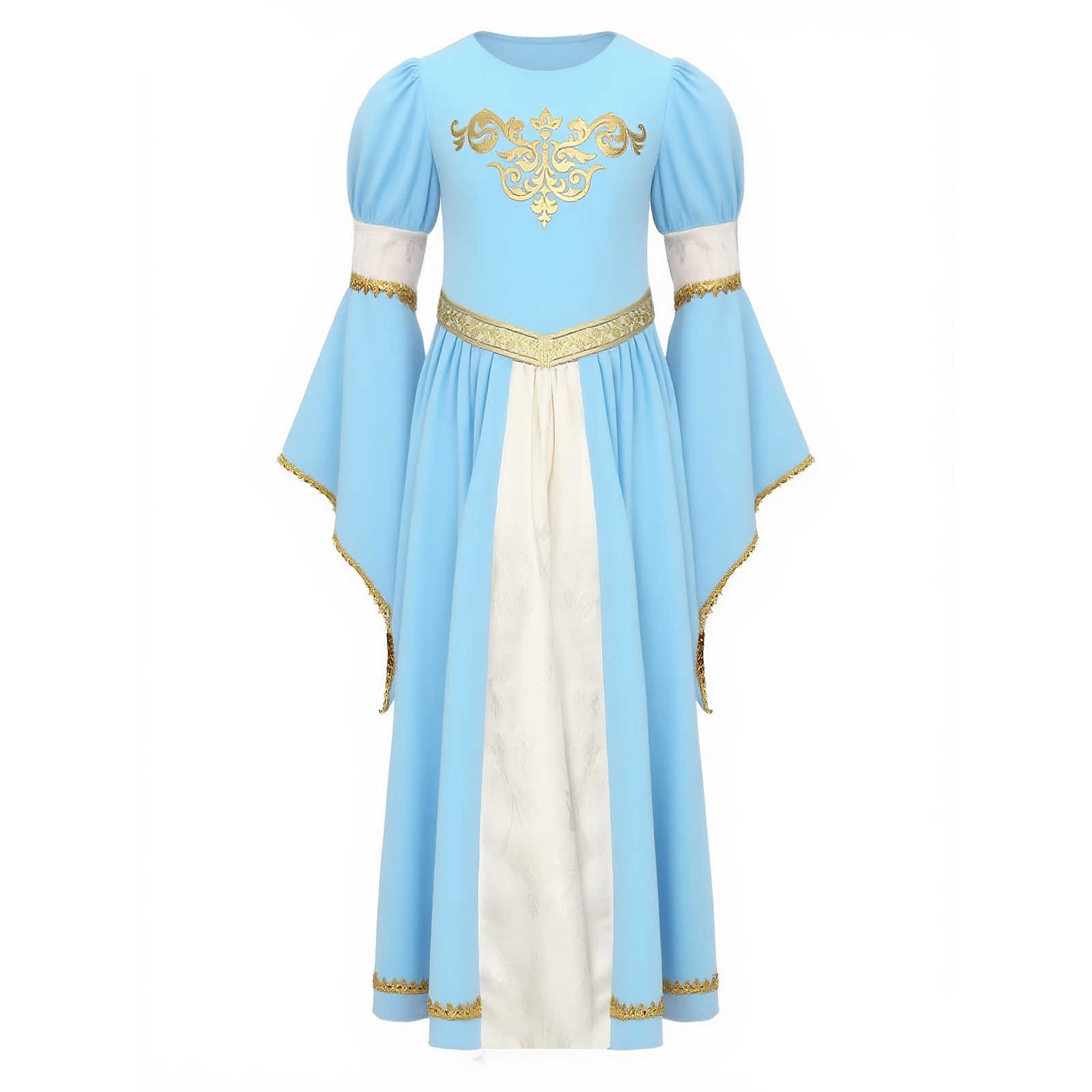 Kid Girls Medieval Princess Co – обзор и цена Embroidery Gold
