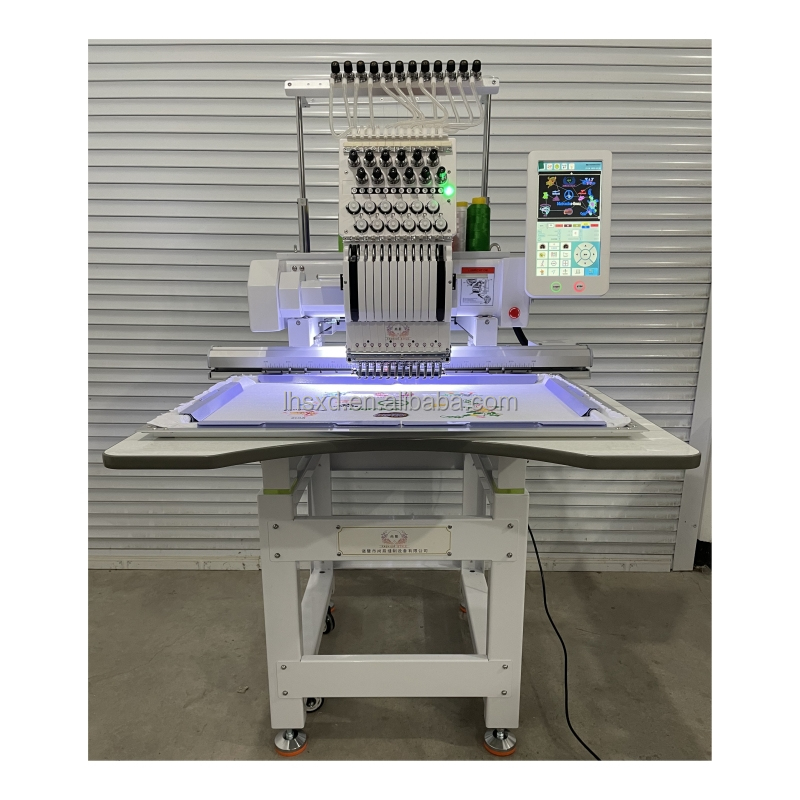 Single Head 12 15 Computerized – обзор и цена Embroidery Machine