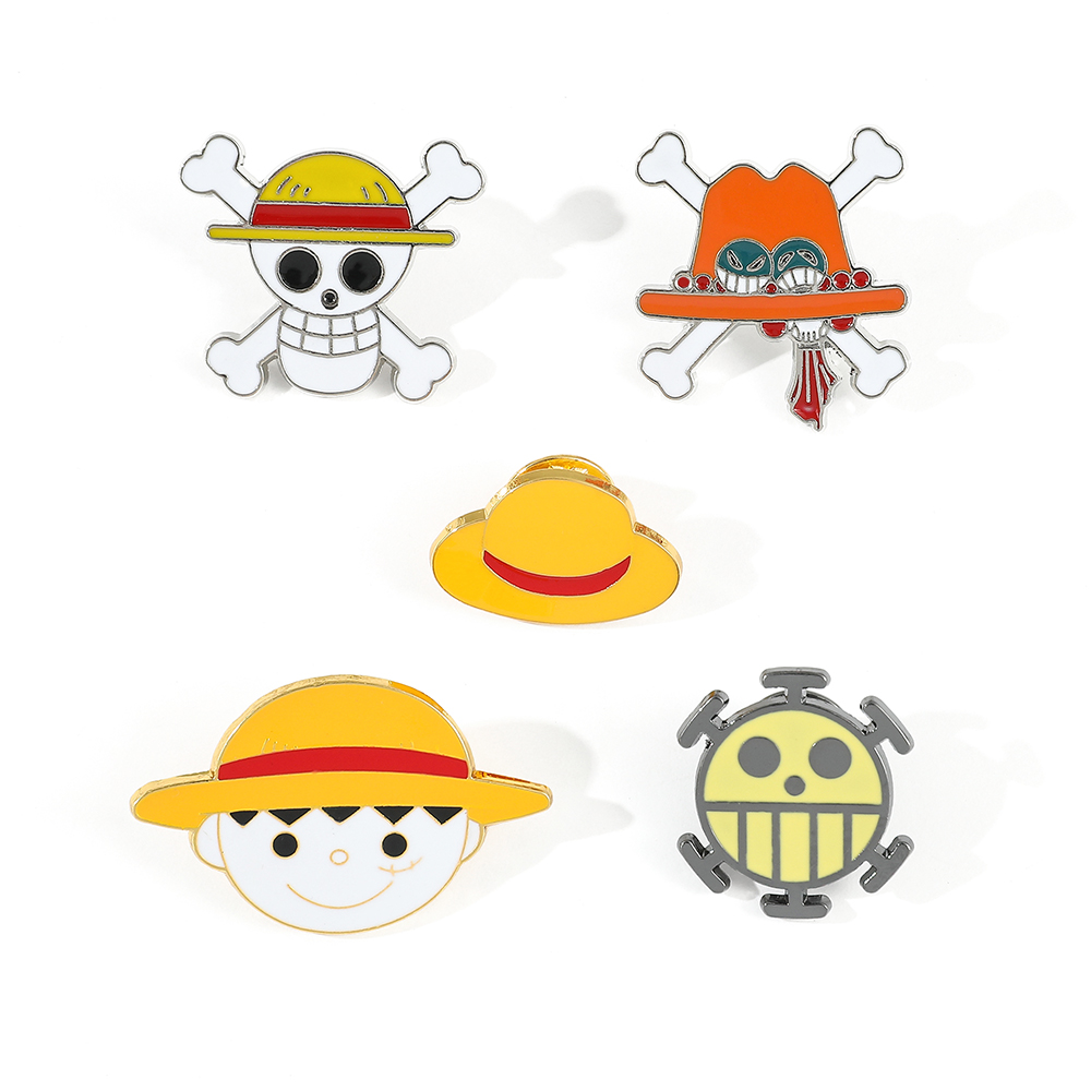 5 Pcs Cartoon Monkey D. Luffy  – обзор и цена Embroidery Tulle