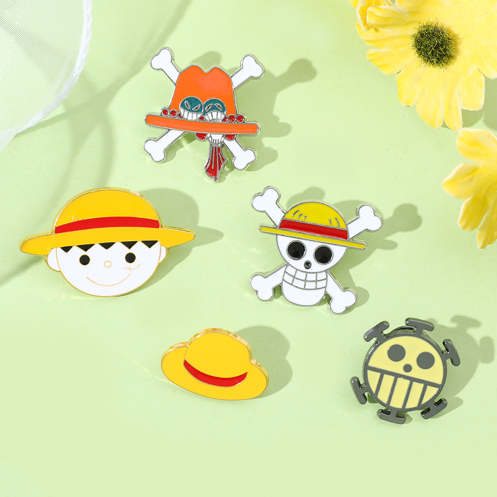 5 Pcs Cartoon Monkey D. Luffy  – обзор и цена Embroidery Tulle